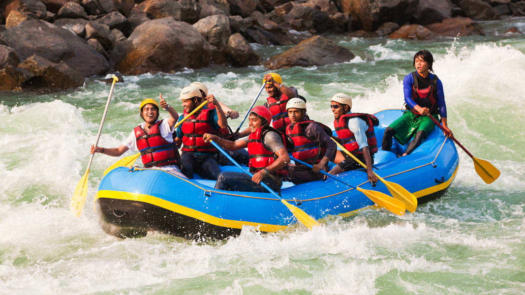 river rafting in rishikesh