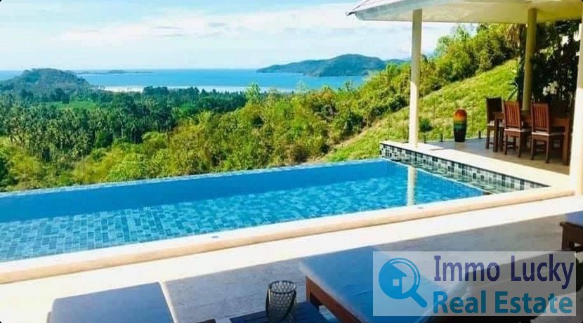 Villa vue mer Taling Ngam à Koh Samui à vendre 01
