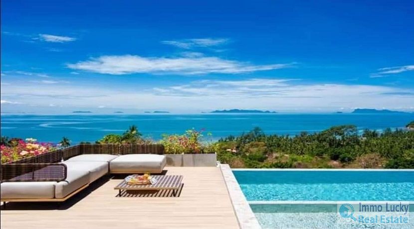 A vendre villa vue mer à Bang Makham Koh Samui 01B