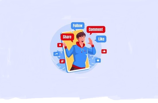 men-shout-promotion-social-media-share-follow