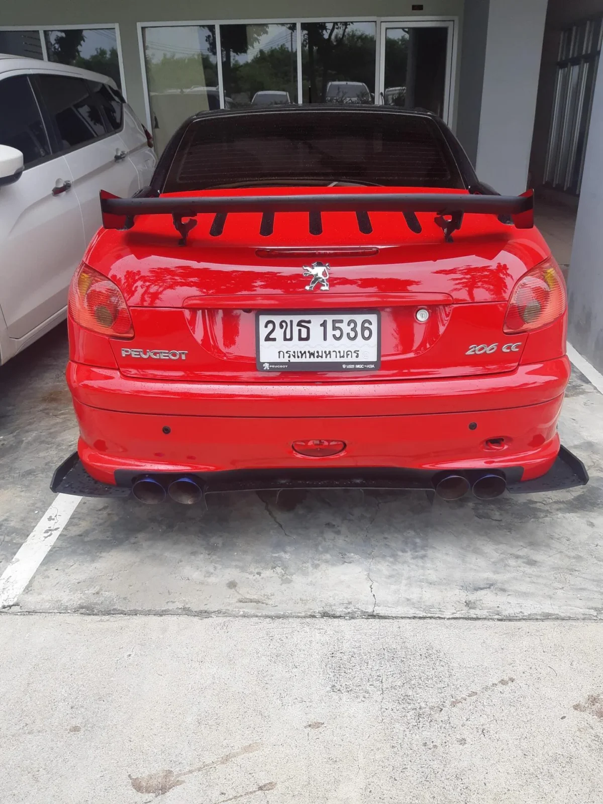 2005 Peugeot 206 CC Cabriolet — photo 2