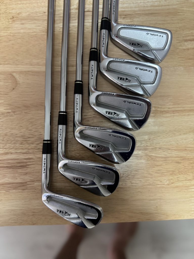 HONMA TOUR WORLD TW747V Forged iron set