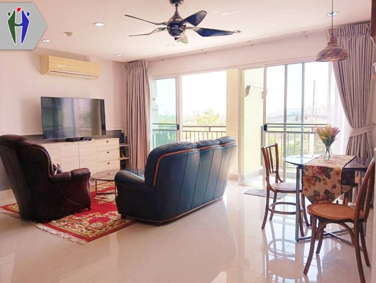 2 bedrooms for rent near Jomtien Beach, Pattaya.