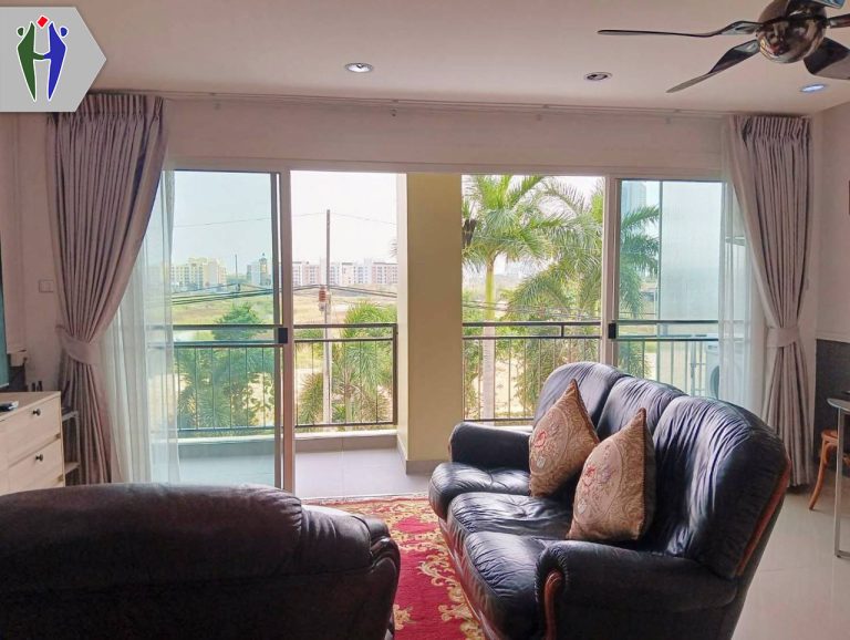 2 bedrooms for rent near Jomtien Beach, Pattaya.