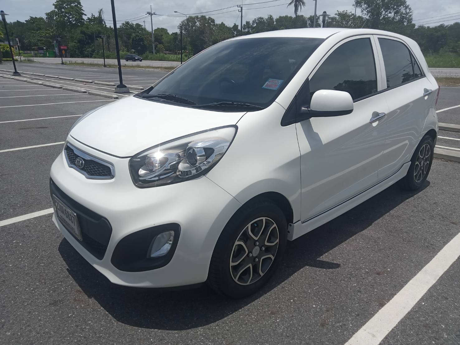 220810 Kia Picanto 1.2 2013 White 6837 (07)