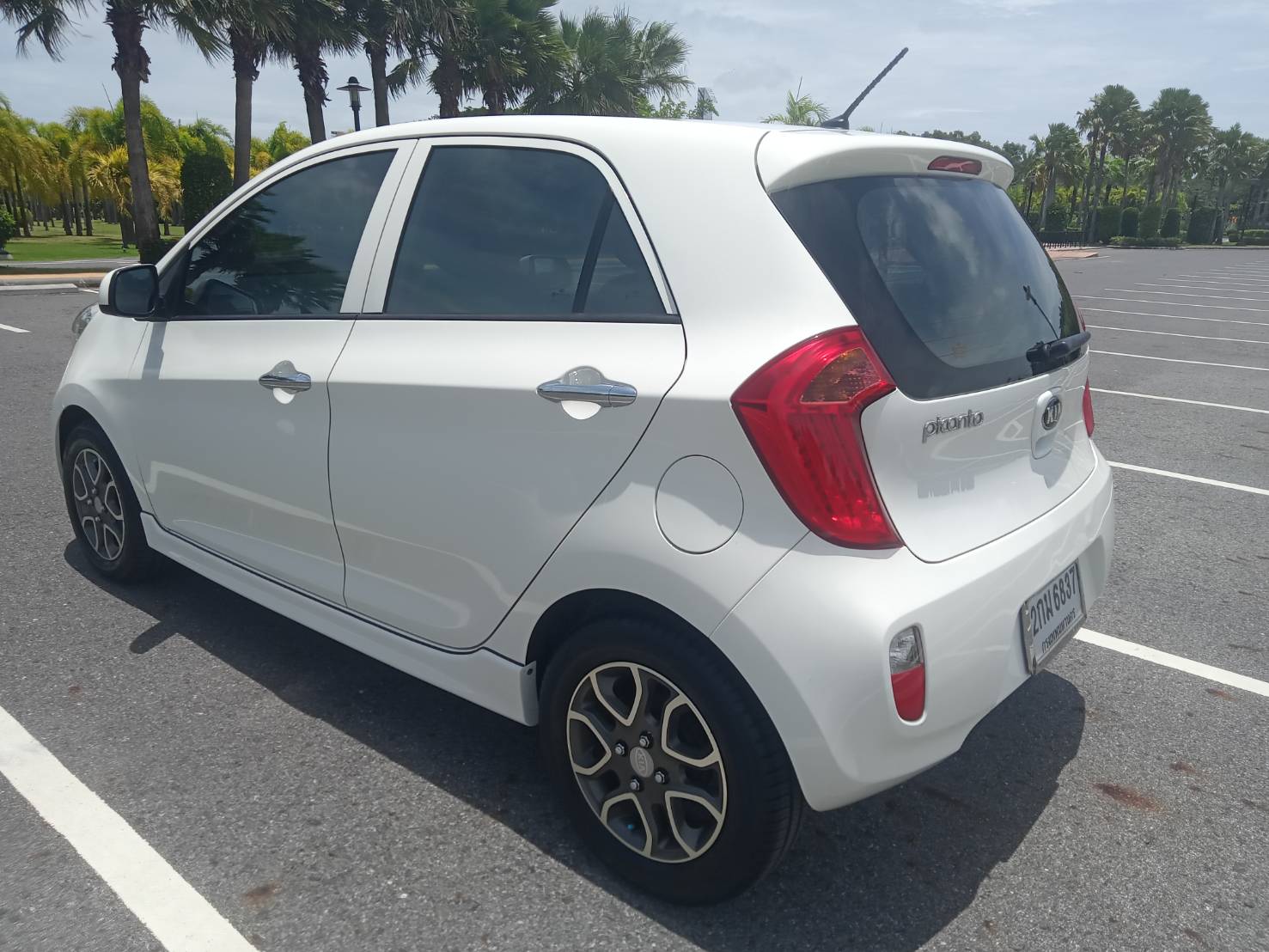 220810 Kia Picanto 1.2 2013 White 6837 (05)