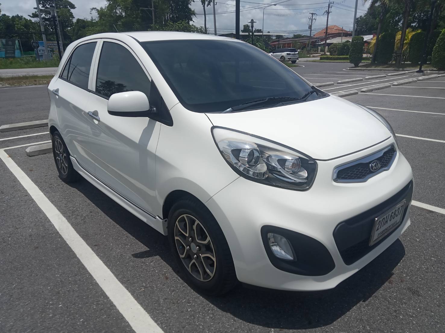 220810 Kia Picanto 1.2 2013 White 6837 (01)