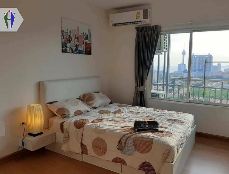 Condo 14,000 baht Supalai Mare, 1 bedroom for Rent at Tepprasit Road Pattaya. Will available on March 2025