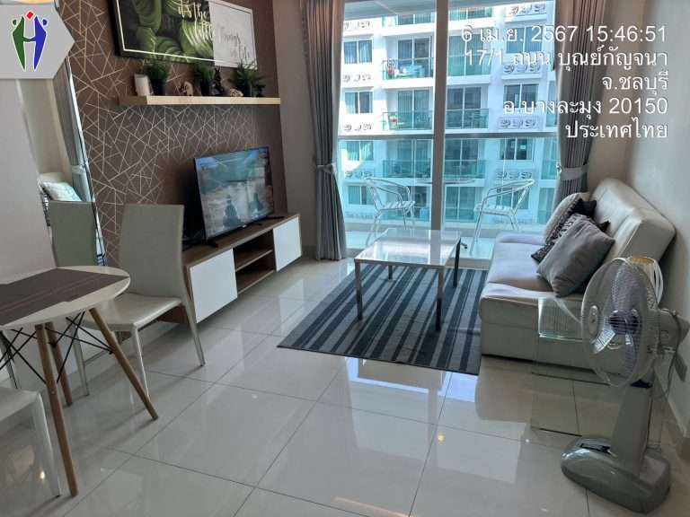 1 bedrooms for rent near Jomtien Beach, Pattaya.