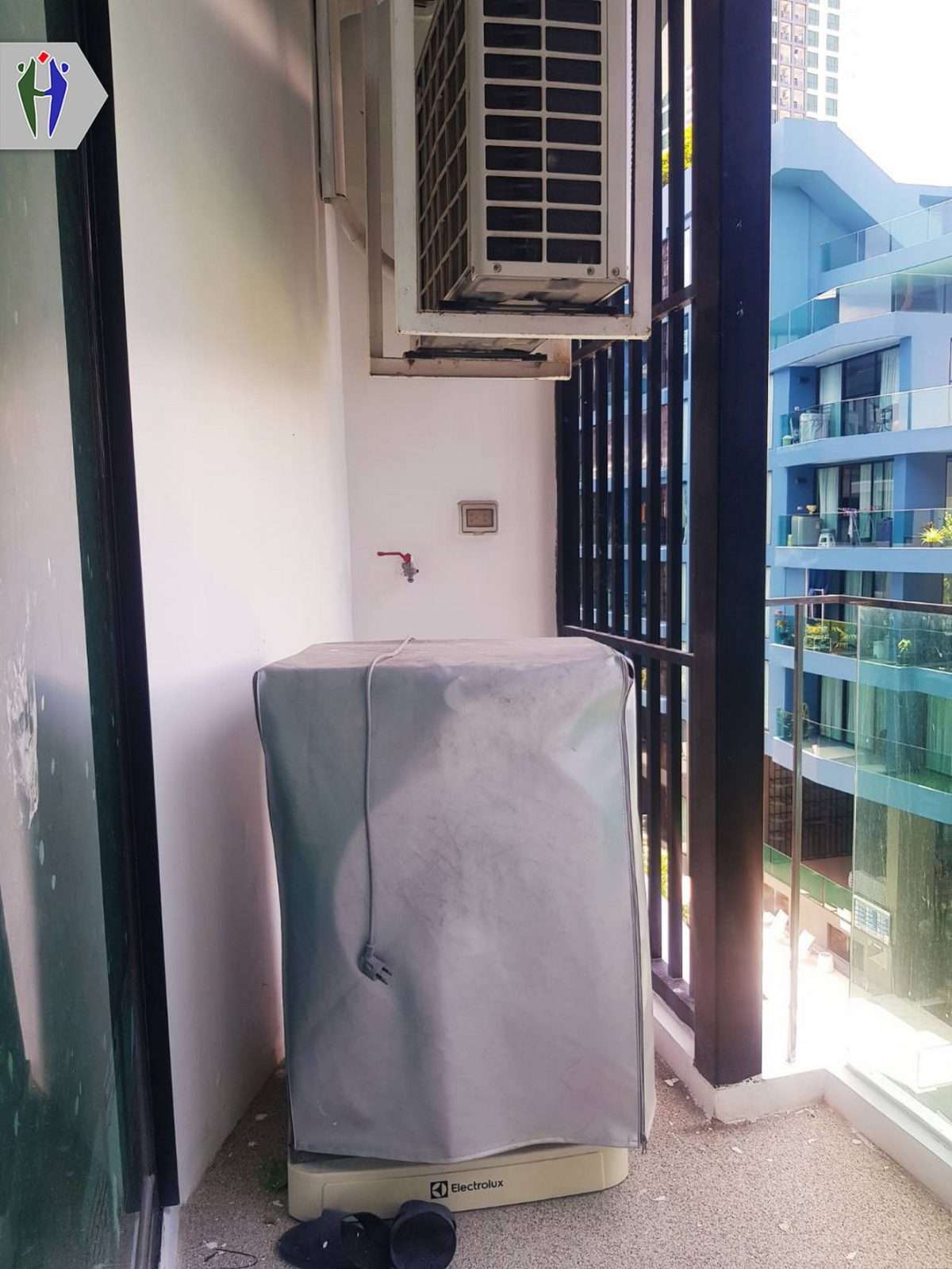 Jomtien Condo for rent 100 meter from beach with Washing Machine — photo 3