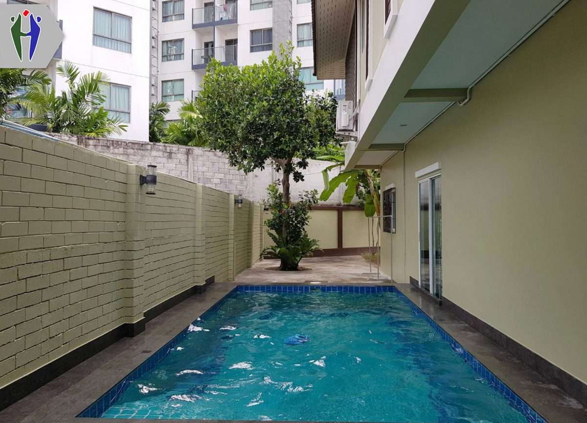 Single house Pool Villa for rent in Pratumnak, 3 bedrooms for rent, 55,000 baht. — photo 2