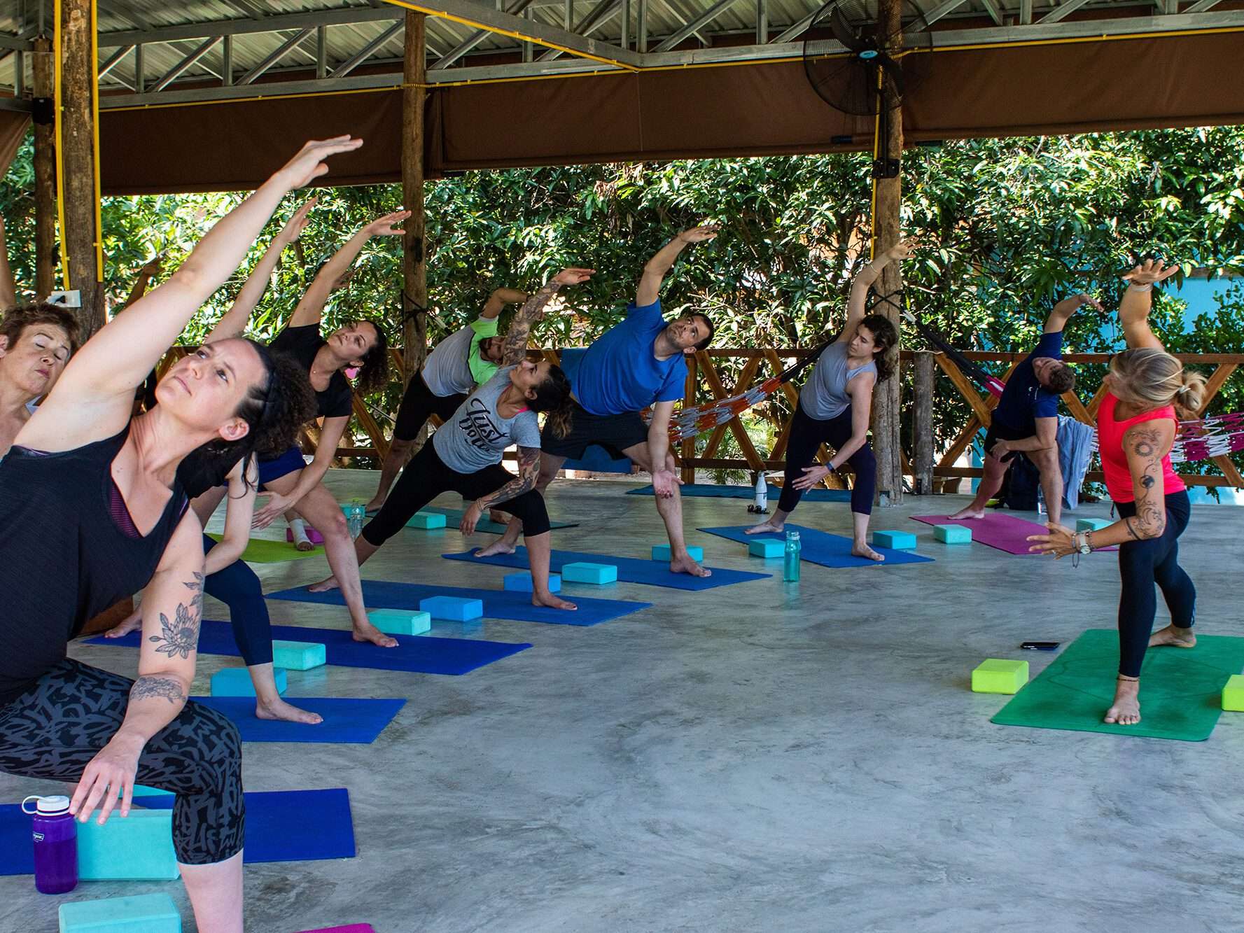 battle conquer gym yoga aspect ratio