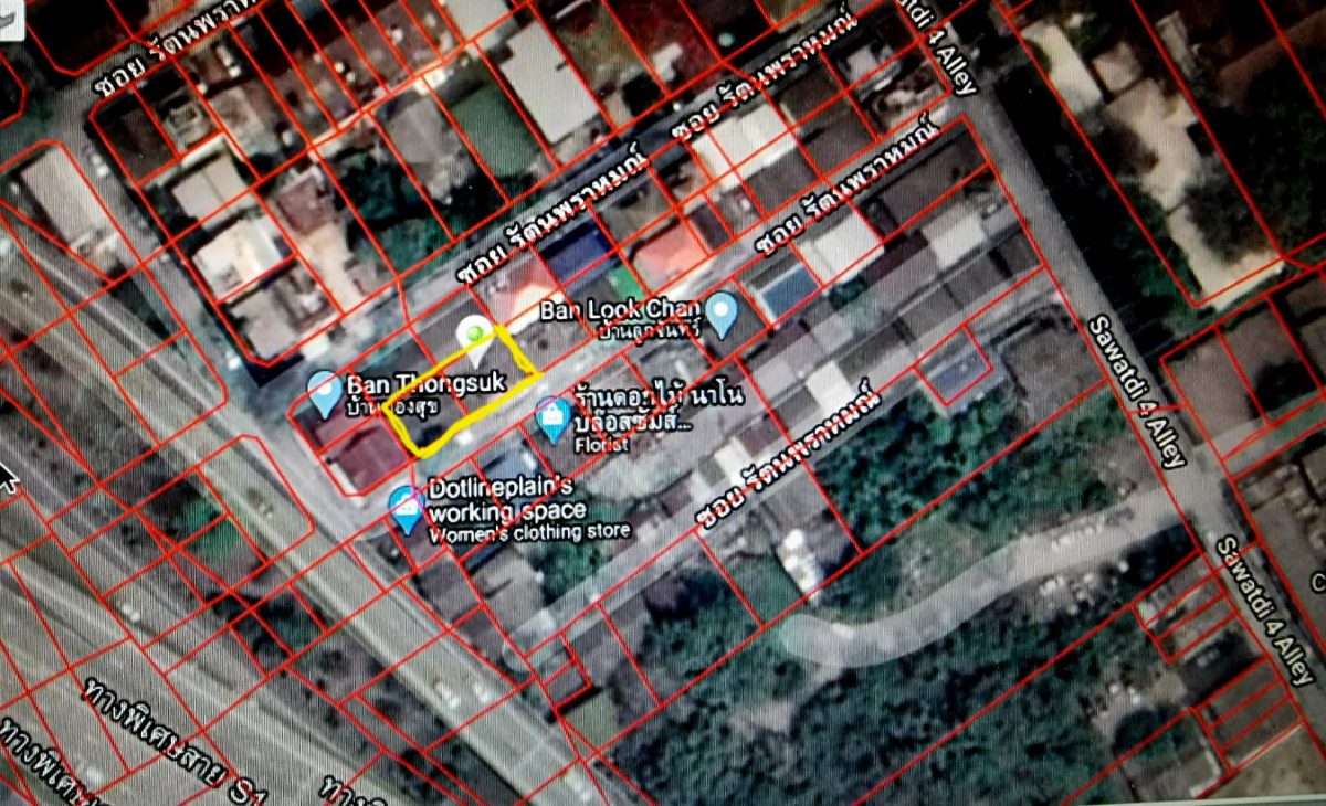 Selling land with old house need to renovation sukhumvit 54 BTS ON Nut ZONE   ขายที่ดินพร้อมสิ่งปลูกสร้าง สุขุมวิท 54 — photo 2