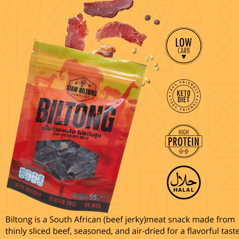 Biltong  –  South african Beef jerky