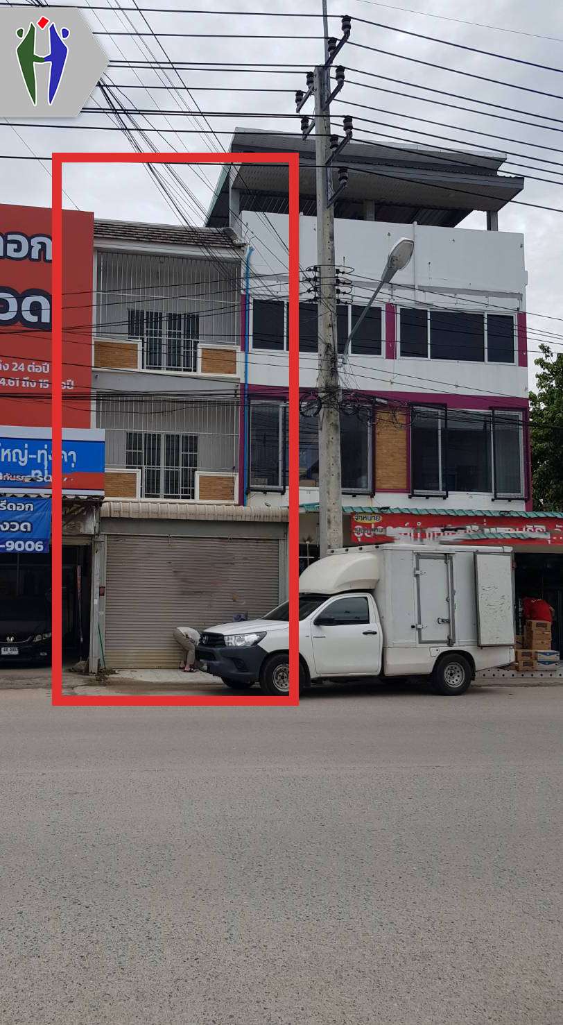 Commercial building for rent Huayyai 15,000 baht