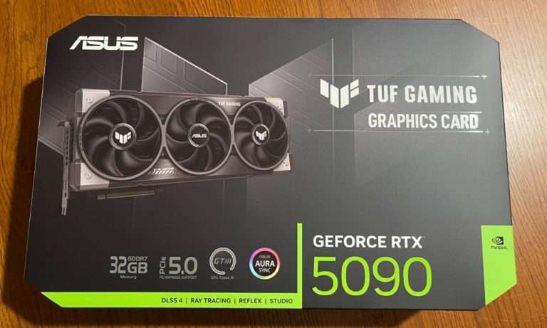 ASUS GEFORCE RTX 5090 32GB GDDR7 TUF GAMING OC EDITION GPU