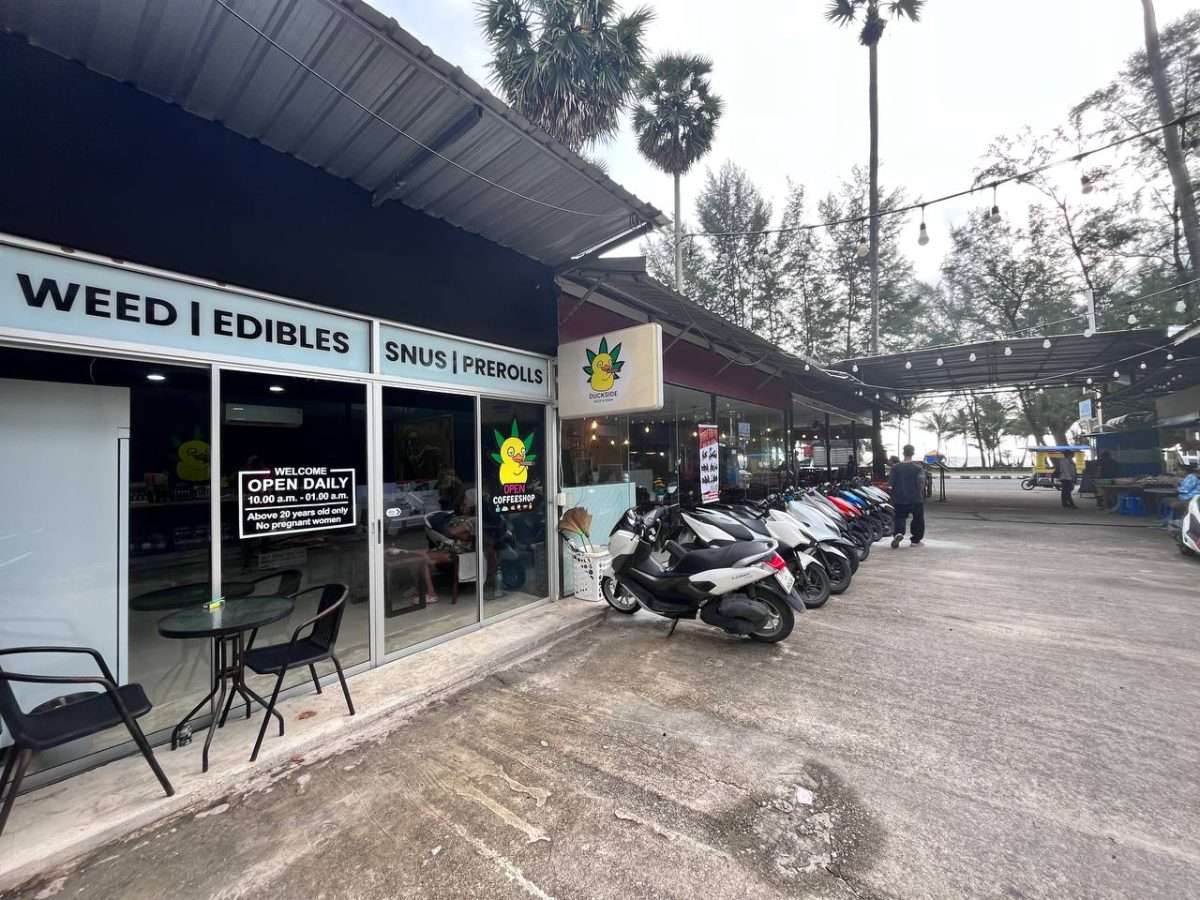 Ready cannabis shop in Phuket, Karon beach