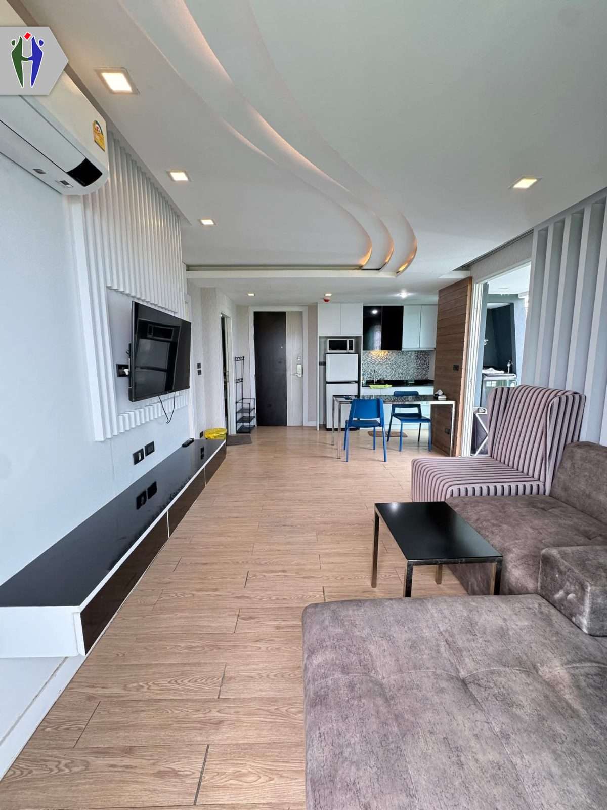 Condo for rent, new room, Big room, Beautiful view at Najomtien. — photo 2