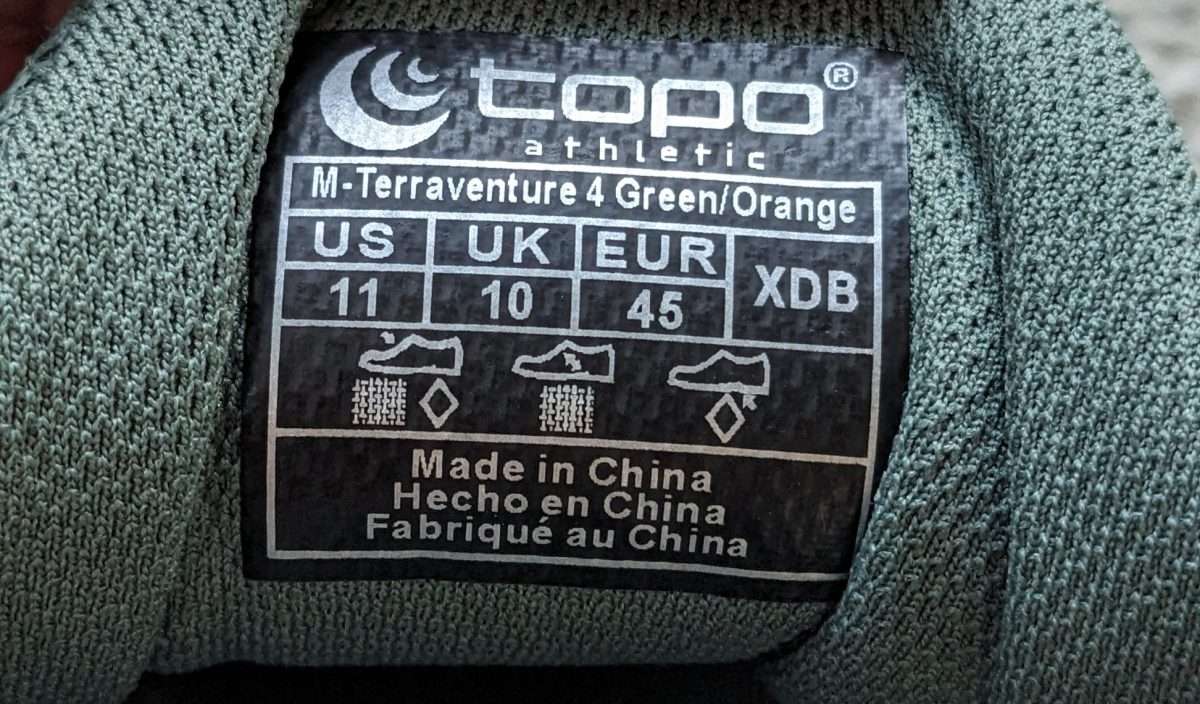 Trail Running Shoes Topo Athletic M Terraventure 4 Green/orange US 11 / UK 10 / EUR 45 — photo 3