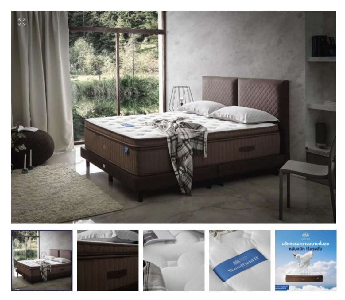 Lotus Marshall Coil Mattress – 5ft (Queen Size)