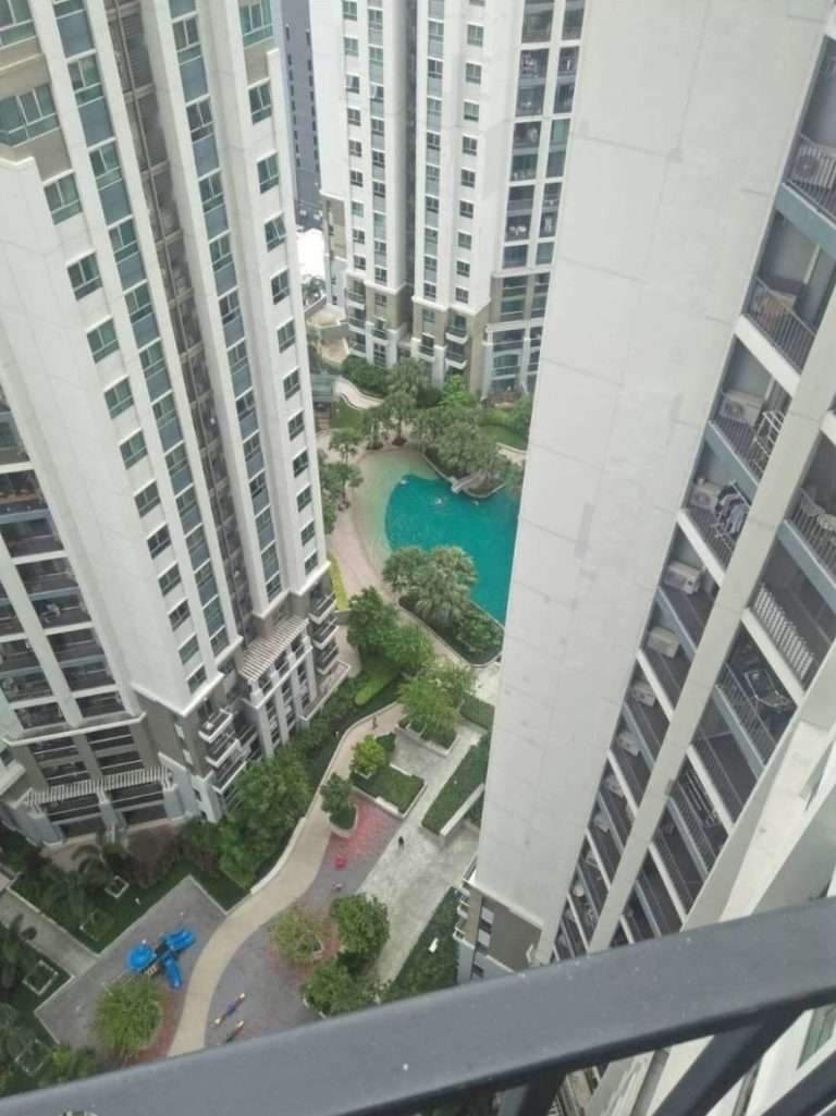 Rent Condo 1 beds good high view  Building A1, Floor 25 zone Phraram 9 Road