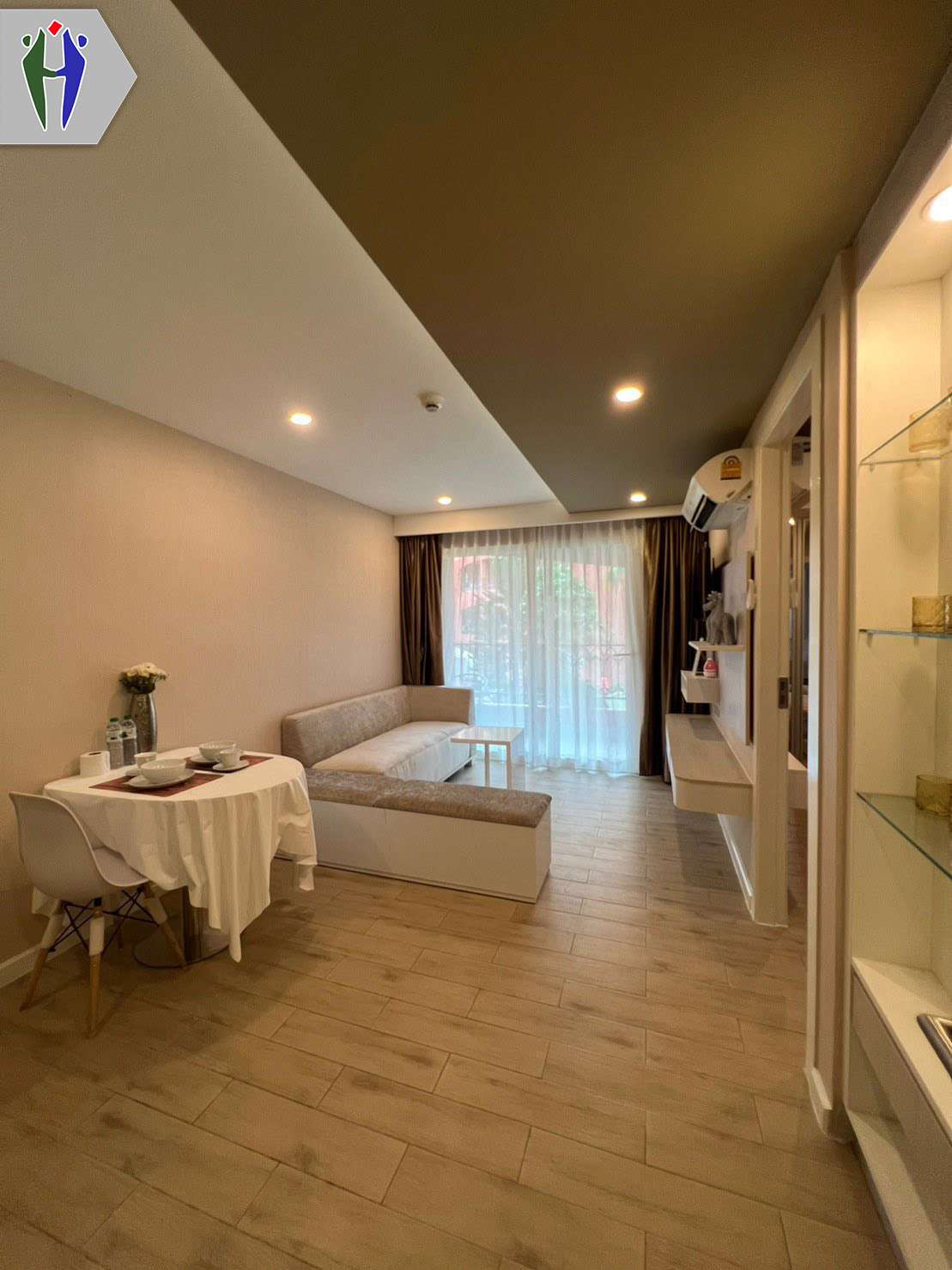 Condo For rent Seven Seas Condo Jomtien Pattaya with Sea View will available 25/11/25