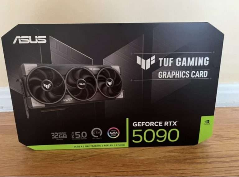 Brand New Asus Geforce RTX 5090 32GB GDDR7  Tuf Gaming GPU.