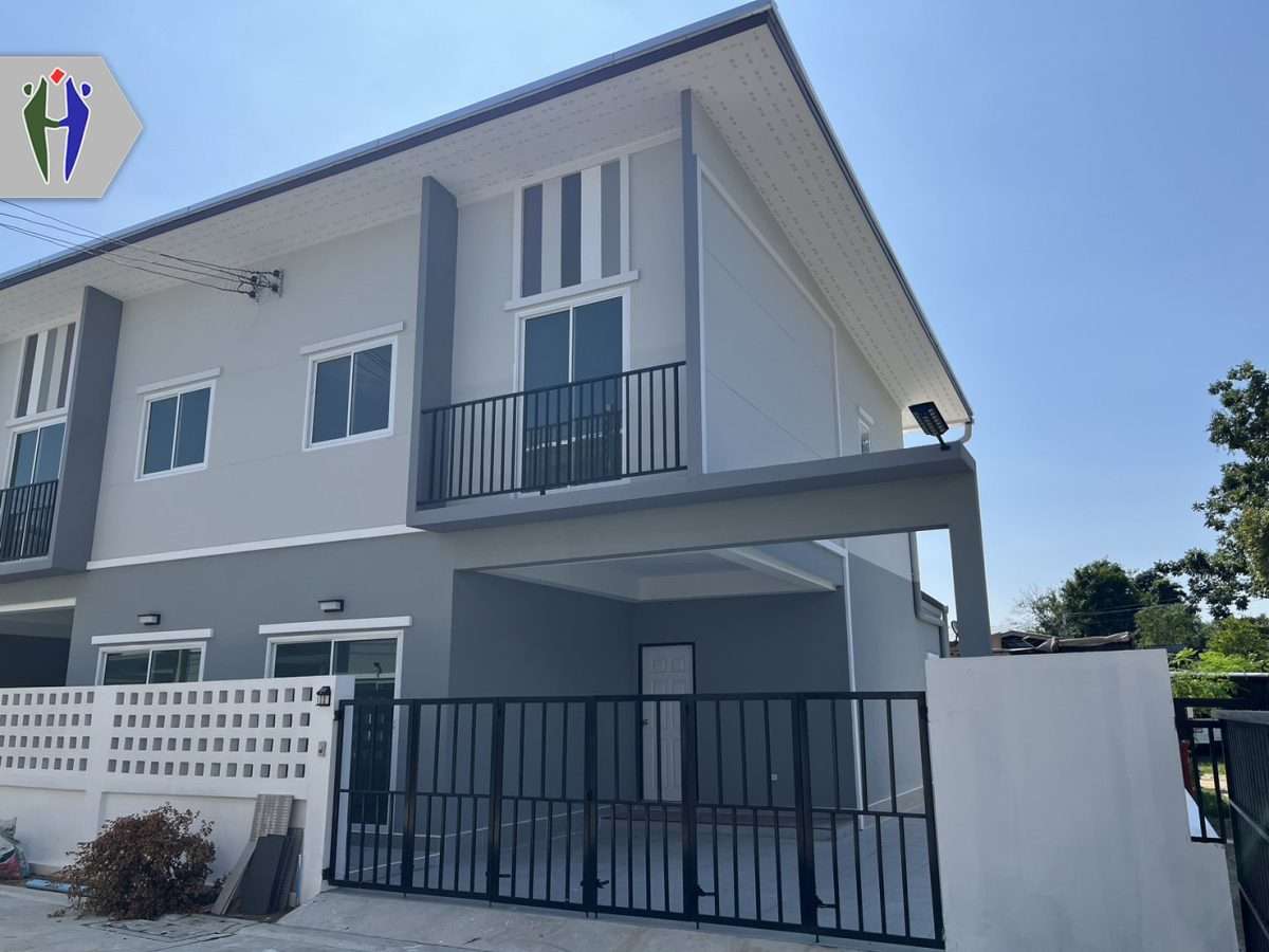 Corner Townhouse 2 Stories, For rent Khaonoi-Nernplibwan