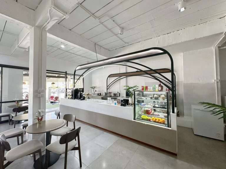 Cafe 1st floor, Large spaces on 2nd &amp; 3rd floor which are vacant