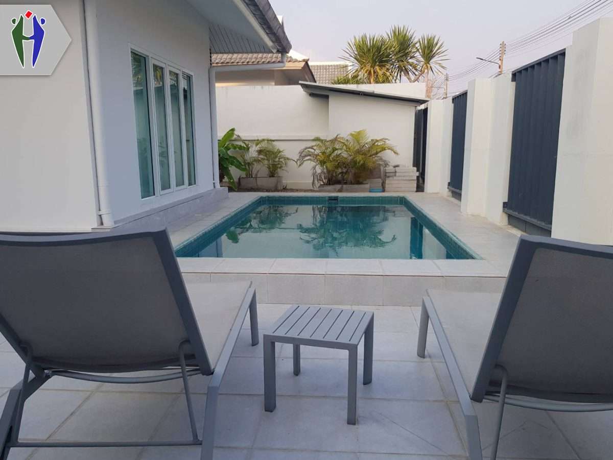 Private pool villa for rent near Chak Nok, 65,000 baht — photo 2