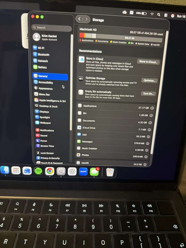 Macbook Air M4 2025 500gb