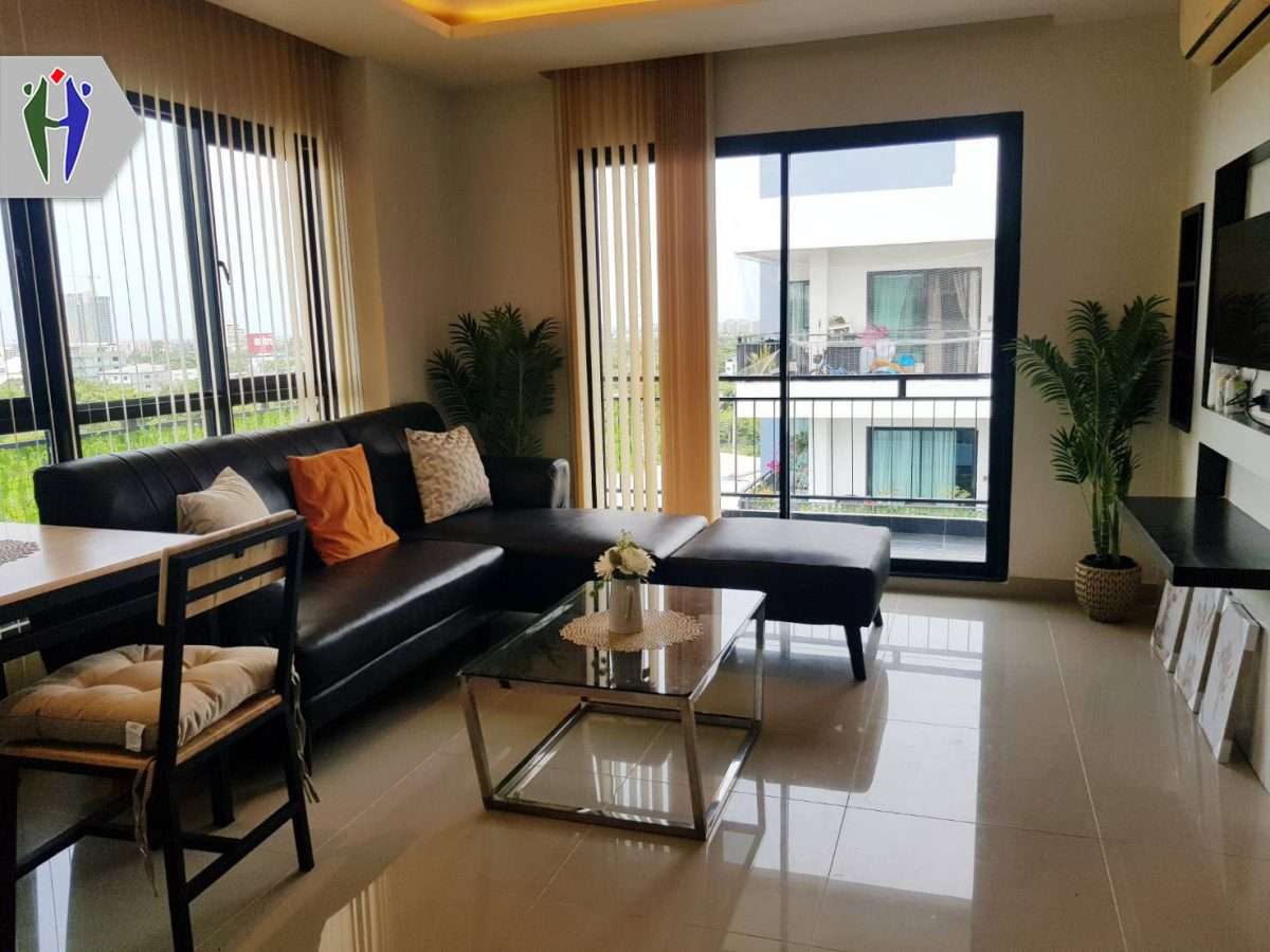 Condo 51 sqm Corner unit, High Floor for Rent Close to South Pattaya. — photo 2