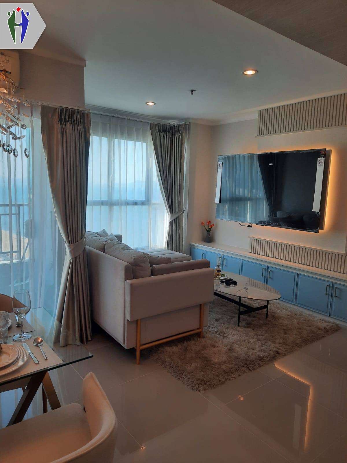 Condo For rent, Lumpini Jomtien- Pattaya. Near Beach