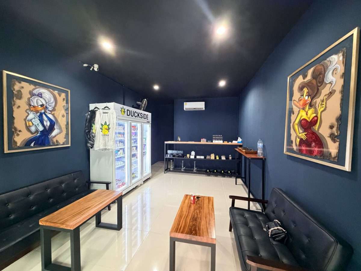 Ready cannabis shop in Phuket, Bangtao beach (weed shop)