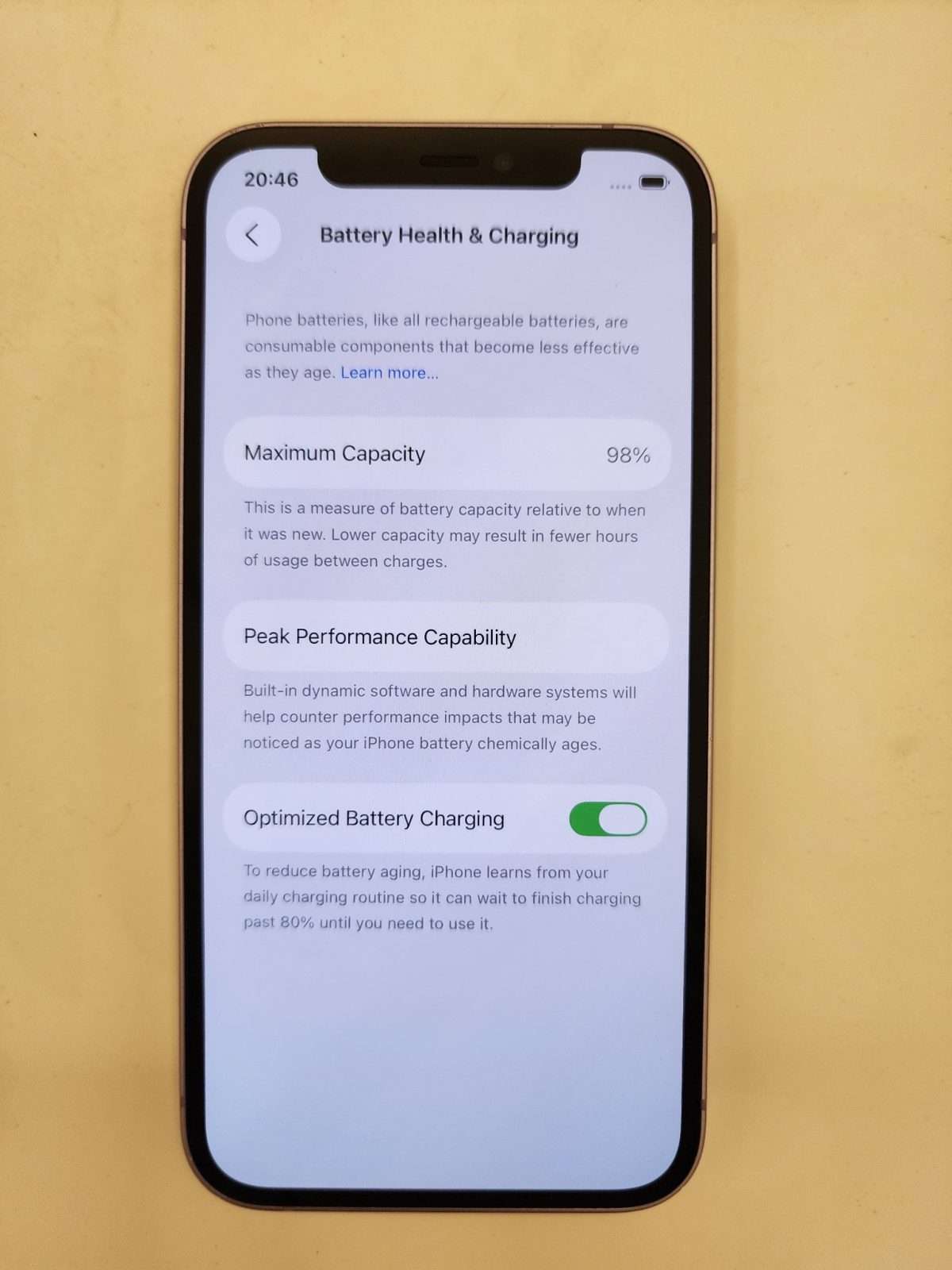 iPhone 12 128GB Purple 💜 98% battery health — photo 3