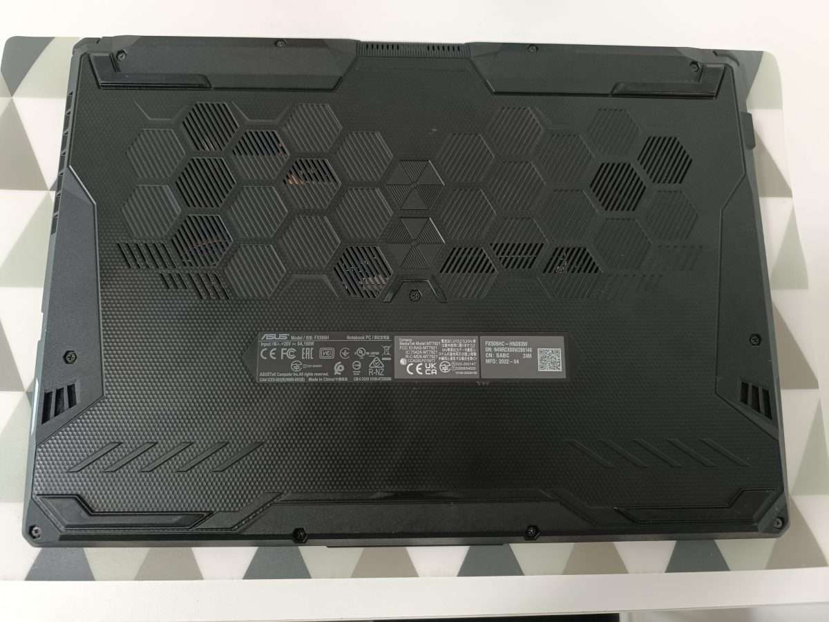Asus TUF FX506HC เสีย ไม่เปิด หลังโดนน้ำ — photo 3