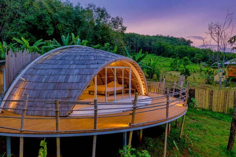 Beachfront eco-style resort