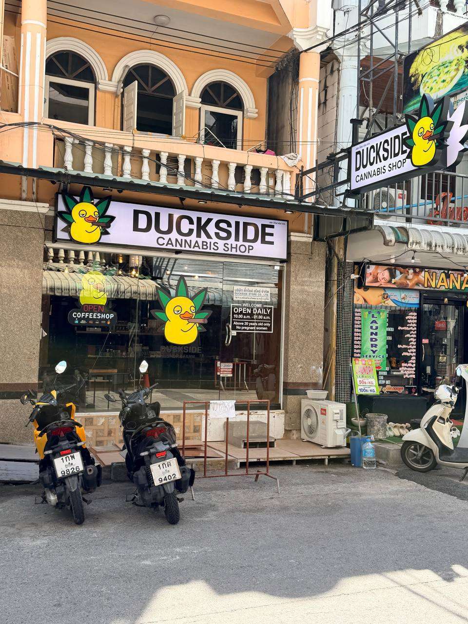 Cannabis shop for sale in Patong beach Phuket, 30 meters from the beach