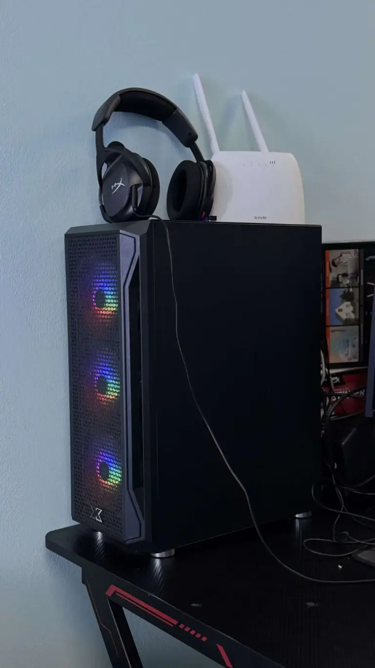 High-End Desktop PC Full Set + Ultrawide Monitor + Studio Mic