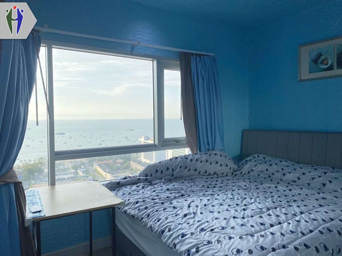 Condo for rent: Centric Sea, 2 bedrooms, sea view, 32,000 baht — photo 3
