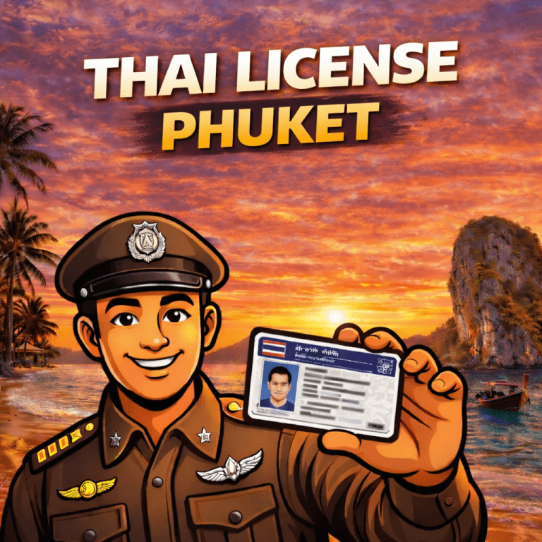 THAI DRIVER&rsquo;S LICENSE IN PHUKET