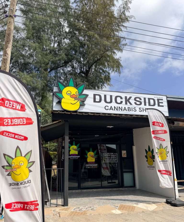 Cannabis shop in Hua Hin