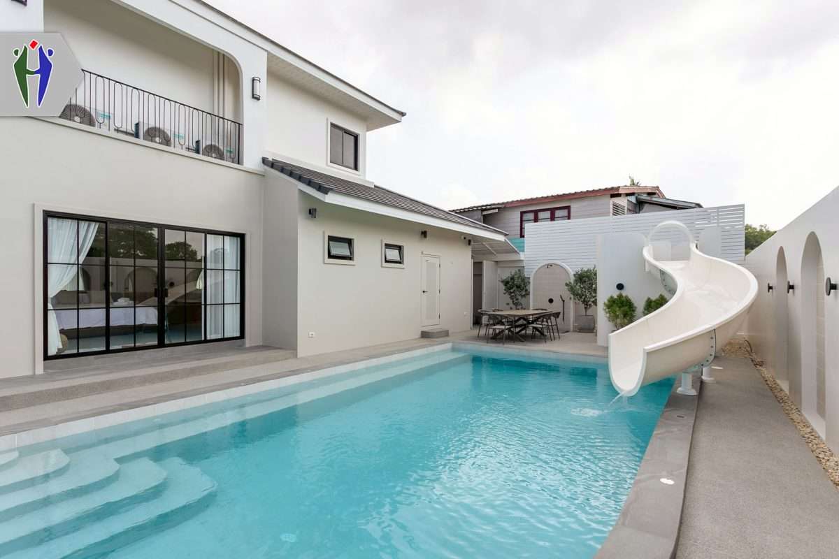 New Brand Pool Villa for rent at South Pattaya, Private Playground — photo 2
