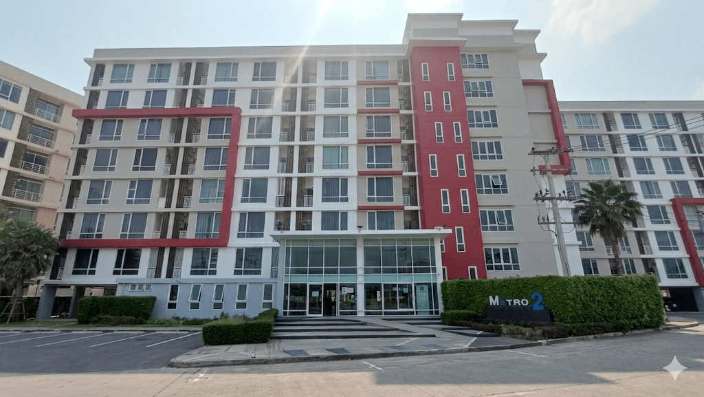 Condo For Rent at Metro Condo 2 on Mittrapap Road, Nai Muang, Khon Kaen