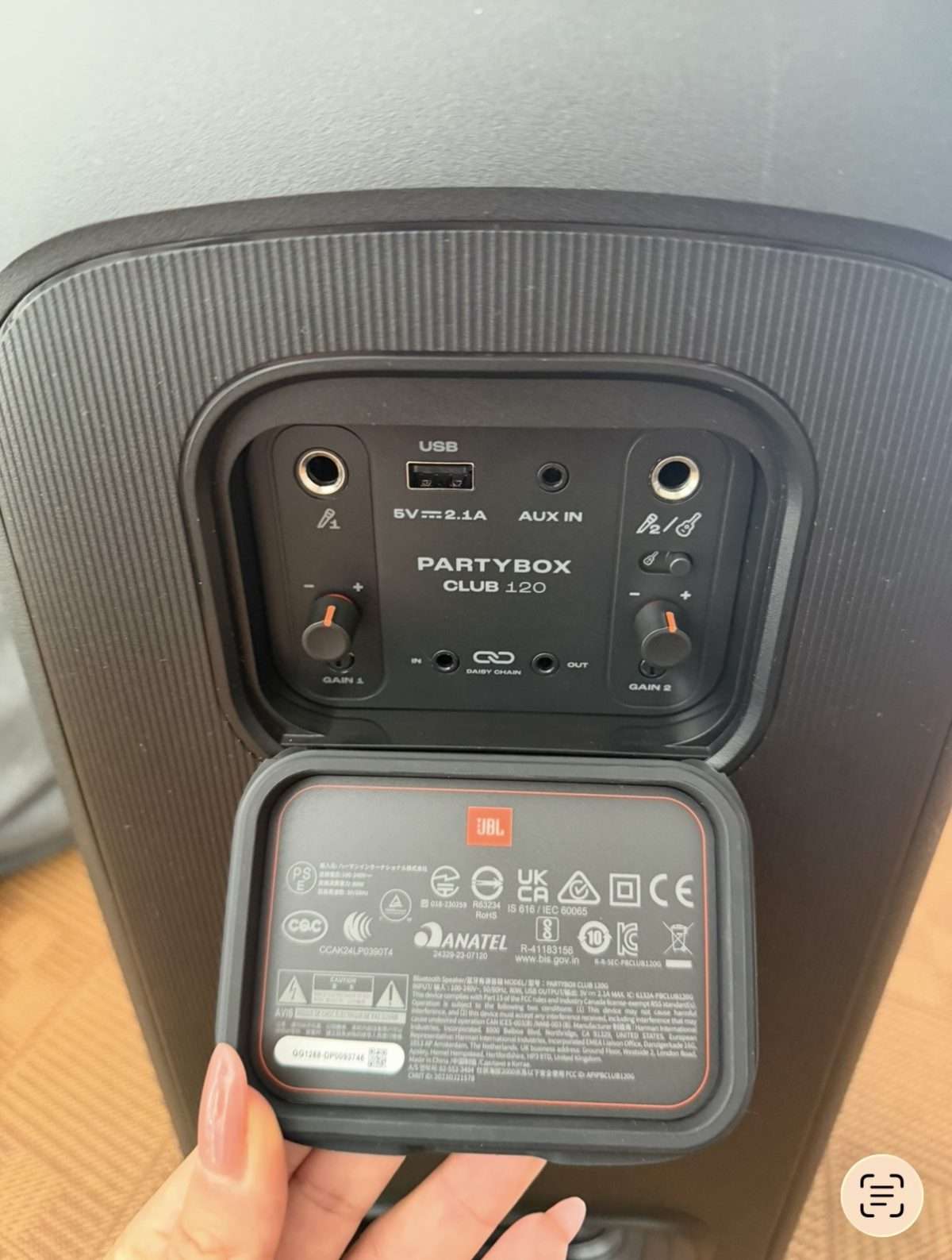 JBL PARTYBOX CLUB 120 — photo 2