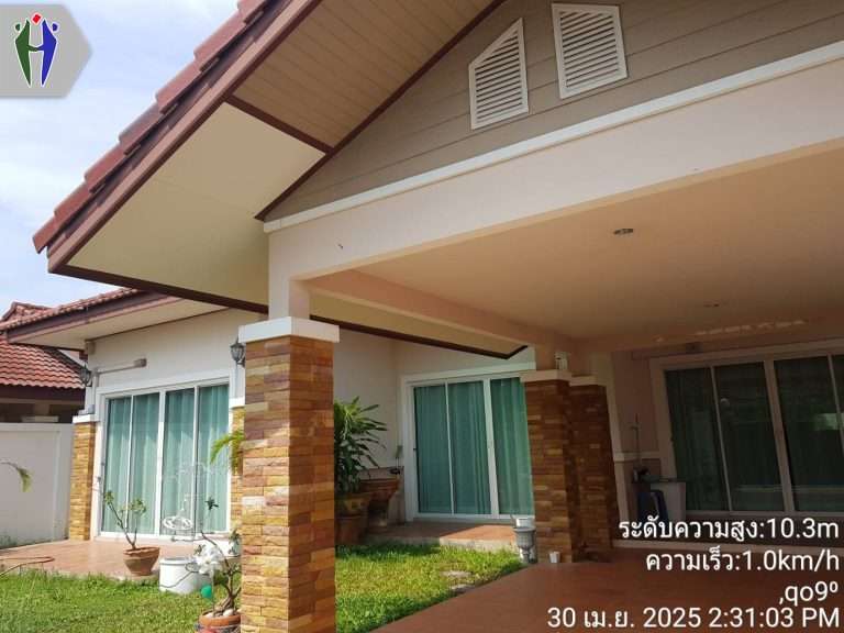 Single house, Pool Villa, for rent, Huai Yai, 3 bedrooms, for rent, 40,000 baht.