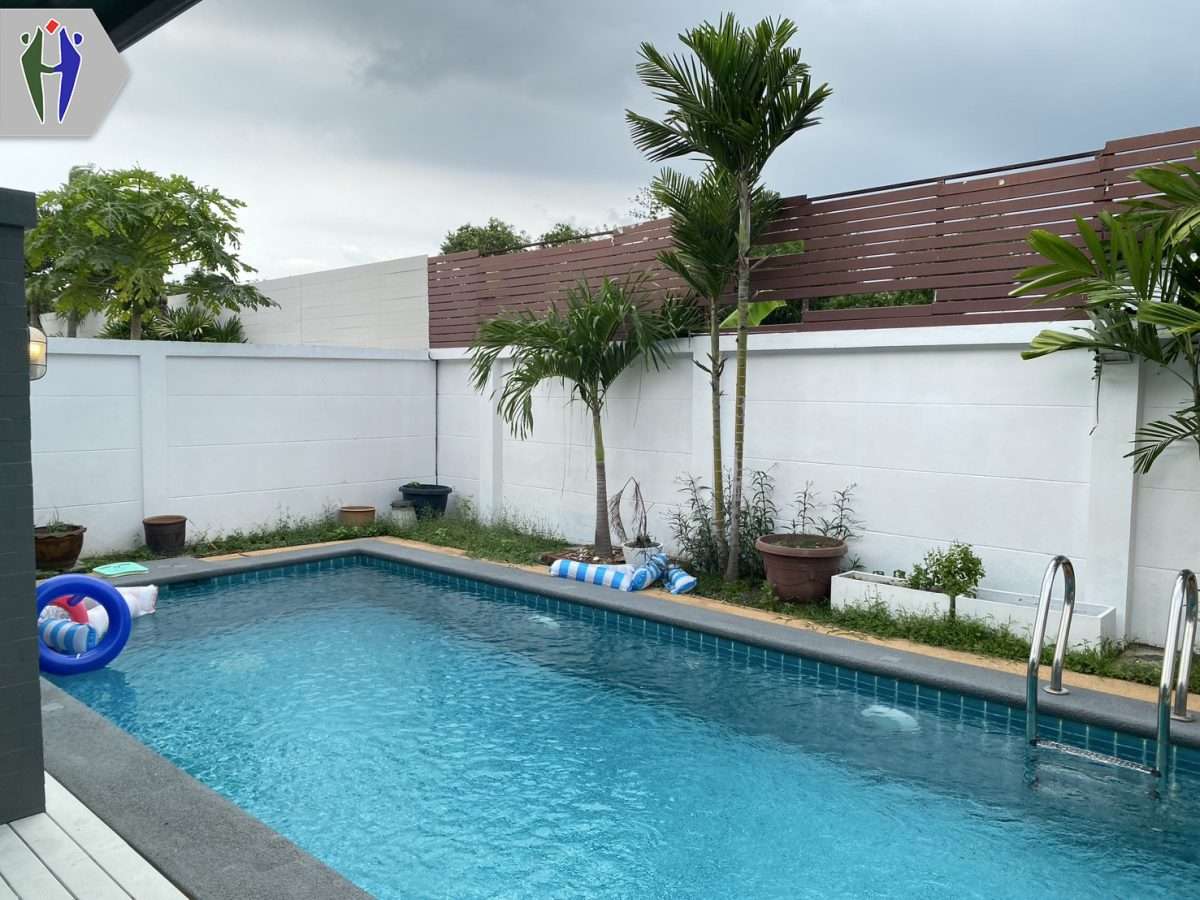 Single house, Pool Villa, for rent, Huai Yai, 3 bedrooms, for rent, 40,000 baht. — photo 2