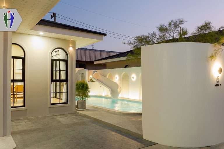 New Brand Pool Villa for rent at South Pattaya