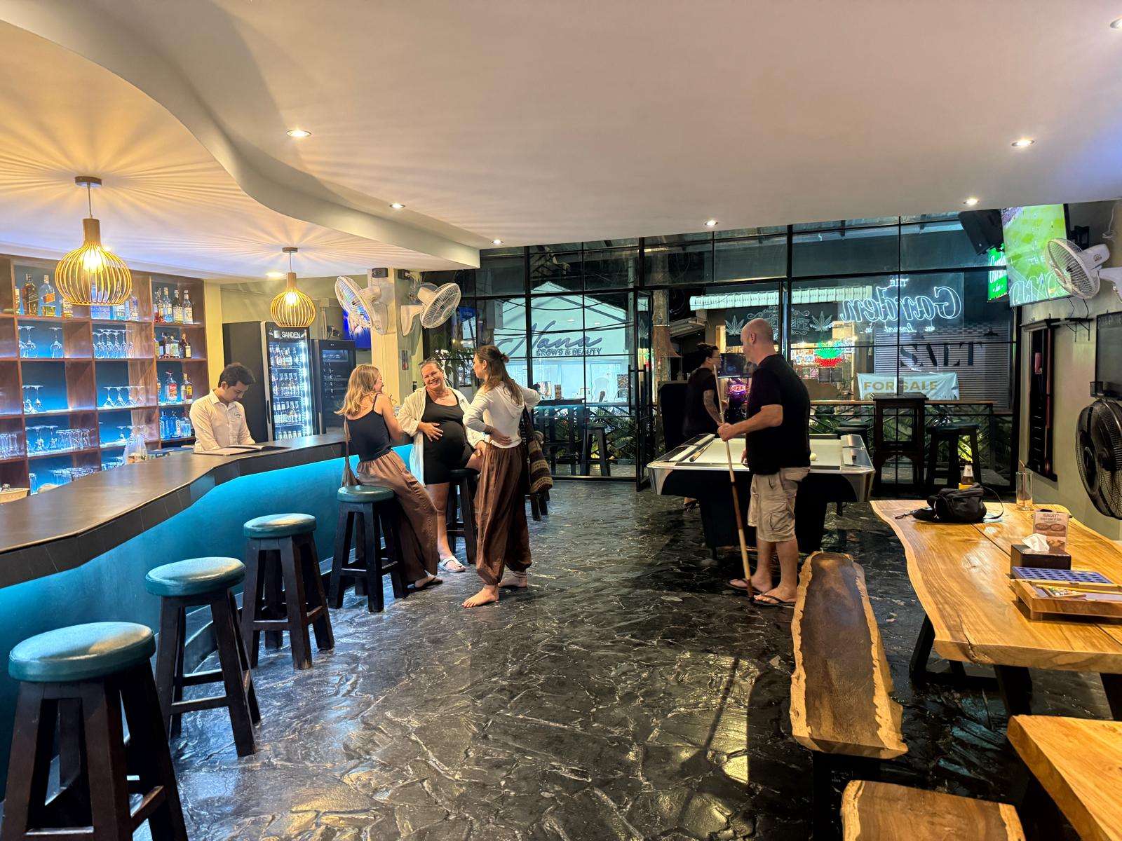 The Bar and Pool Table