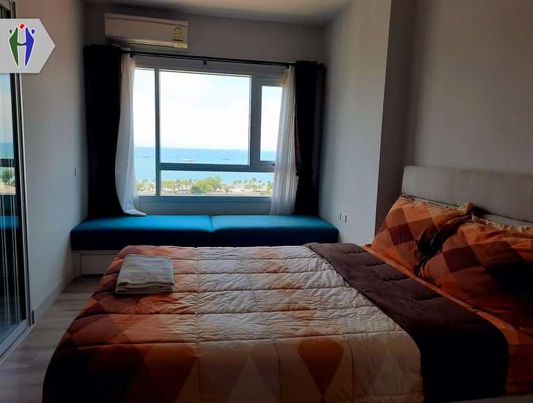Condo Centric Sea for Rent at Central Pattaya, Size 36 sqm with Sea View